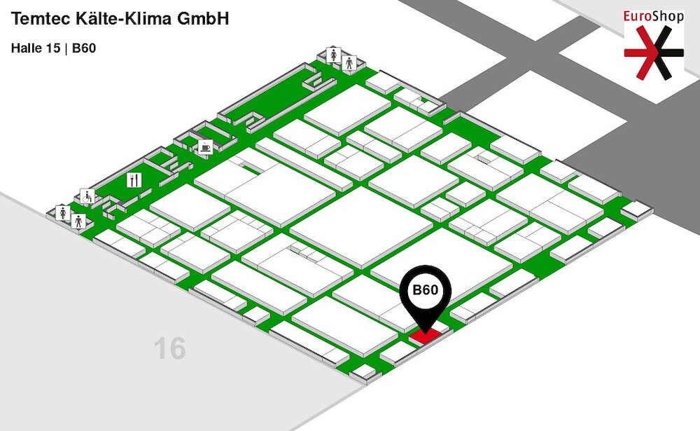 temtec auf der EuroShop in Düsseldorf vom 26.02.-02.03.2023